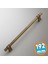 Mobilya Mutfak Çekmece Dolap Kulpu Kulbu Kulpları Eskitme Antik Sarı Metal 192 Mm-19.2 cm 1