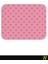 Pembe Renkli Yıldız Desen Ergonomik Mouse Pad - 23 cm x 19 cm - Kaydırmaz Taban Ev ve Ofis Kullanımı Için Ideal Fare Altlığı Mousepad 1
