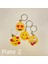 4 Çeşit Emoji Sevgi Dolu Suratlar Sevimli Figür Karakter Anahtarlık 1