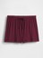 Kadın Bordo Modal Pijama Şort 2