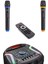 Büyük Boy Bluetooth Hoparlör 40000WATTS Speaker 8x2 Çift Hoparlör 2 Mikrofonlu 3600MAH Parti Boy 3