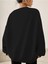 Karahindiba Baskılı Bisiklet Yaka Siyah Sweatshirt 2
