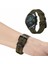 Huawei Watch Gt 2 (42MM) Uyumlu 20MM Suni Deri Pu Kordon-19 Yeşil 2