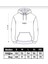 Perfectly Imperfect Baskılı Kapüşonlu Cepli Içi Yünlü Siyah Sweatshirt 6
