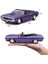 1:24 1970 Dodge Challenger R/t Convertible Model Araba 31264 - Metalik Mor 4