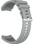 Amazfit Gtr Mini Uyumlu 20MM Çizgili Silikon Kordon-18 Gri 1