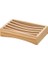 Bambu Sabunluk, Banyo Aksesuarı, 13X8 Cm, Doğal 3