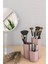 Banyo Mutfak Masa Kozmetik Düzenleyici 3 Bölmeli Makyaj Organizeri (Rose Gold) 1