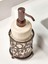 Sıvı Sabunluk Çiçek Celik Standlı 8X8X22CM 355ML 3