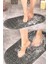Masajlı Silikon Banyo Paspası Vantuzlu Banyo ve Duş Kaydırmazı (Antrasit) 1