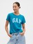Kadın Mavi Gap Logo T-Shirt 1