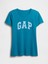 Kadın Mavi Gap Logo T-Shirt 2
