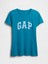 Kadın Mavi Gap Logo T-Shirt 2