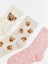 Lcw Kids Ayı Teddy Desenli Kız Çocuk Soket Çorap 5'li (W5) 2