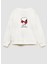Kız Çocuk Snoopy Baskılı 3 Iplik Kumaş Pamuklu Sweatshirt 2