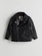 Uzun Kollu Erkek Çocuk Deri Görünümlü Ceket (W5) 1