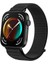 Huawei Watch Fit 4 Pro/fit 4/fit 3 Uyumlu Hasır Örgü Dokuma Naylon Spor Kordon Cırtlı Pratik Kayış 1