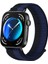 Huawei Watch Fit 4 Pro/fit 4/fit 3 Uyumlu Hasır Örgü Dokuma Naylon Spor Kordon Cırtlı Pratik Kayış 4