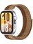 Huawei Watch Fit 4 Pro/fit 4/fit 3 Uyumlu Hasır Örgü Dokuma Naylon Spor Kordon Cırtlı Pratik Kayış 1