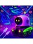 WH-E03 Müzikli LED Robot Gece Lambası 🎶 | Bluetooth Hoparlör + Projeksiyon + Değiştirilebilir Slayt | Çocuk Odası Işıklı Ninni & Gece Projektörü 3