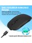 Şarjlı Bluetooth + 2.4ghz Kablosuz Mouse | Laptop, Mac, iPad ve Android Tablet Için – Siyah 2
