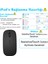 Şarjlı Bluetooth + 2.4ghz Kablosuz Mouse | Laptop, Mac, iPad ve Android Tablet Için – Siyah 3