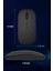 Şarjlı Bluetooth + 2.4ghz Kablosuz Mouse | Laptop, Mac, iPad ve Android Tablet Için – Siyah 4