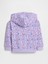 Kız Bebek Mor Gap Relaxed Logo Grafik Sweatshirt 3