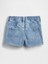 Kız Bebek Mavi Denim Şort 3