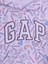 Kız Bebek Mor Gap Relaxed Logo Grafik Sweatshirt 2