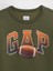 Erkek Çocuk Yeşil Gap Logo Sweatshirt 2