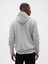 Erkek Gri Relaxed Gap Mini-Logo Sweatshirt 4