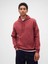 Erkek Kırmızı Relaxed Gap Mini-Logo Sweatshirt 1