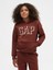 Erkek Çocuk Bordo Relaxed Gap Logo Sweatshirt 1