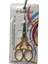Nakış Makası Altın Saplı Dekoratif Makas YBL-074 Model 2 1