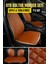 Ergonomik,ortopedik,suni Deri Kapitoneli Lüks Ototurco Oto Koltuk Kılıfı-Minderi (7li Tam Set) 3