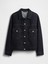 Erkek Koyu Mavi Heavyweight Denim Ceket 2