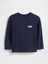 Erkek Bebek Lacivert Gap Logo Cep T-Shirt 1