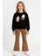Kız Çocuk Sweatshirt 5-9 Yaş 36091 2