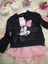 Minnie Baskılı Gömlek Detaylı Ikili Taytlı Takım 4