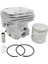 Husqvarna 365 372 X-Torq Uyumlu 50 mm Silindir Piston Seti Yuvarlak Boğaz 2