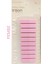 Şeffaf Pembe Renkli Postit Post-It Post It. Kitap Ayracı Ayraç Postit Sticker Not Kağıdı 200 Yaprak 1