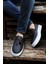 Erkek Loafer Ayakkabı Siyah/beyaz MN127 1