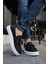 Erkek Loafer Ayakkabı Siyah/beyaz MN127 2