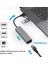 Multi Girişli USB ve Type-C Hub Adaptör To 3x USB 3.0 + Gigabit Ethernet 1000 Mbps Çevirici 4