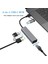 Multi Girişli USB ve Type-C Hub Adaptör To 3x USB 3.0 + Gigabit Ethernet 1000 Mbps Çevirici 8