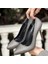 Hillar Platin Saten Stiletto Ayakkabı 4