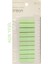 Şeffaf Yeşil Renkli Postit Post-It Post It. Kitap Ayracı Ayraç Postit Sticker Not Kağıdı 200 Yaprak 1