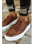 Erkek Sneaker Ayakkabı Taba MN017 4