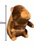 Capybara Oturan Nakışlı Peluş, Uyku Arkadaşı Kapibara Peluş Yastık 25 cm 3